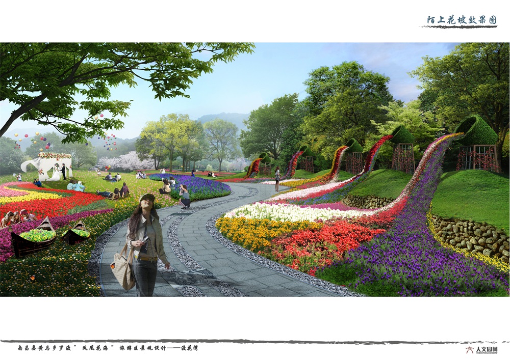 渡花灣—南昌縣黃馬鄉羅渡村“花海原鄉”旅游區景觀設計
